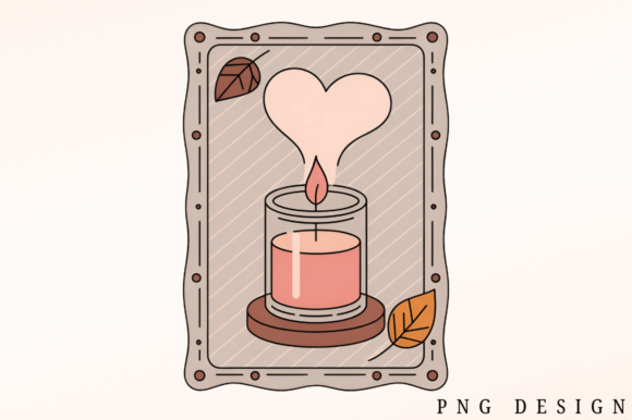 Download Vintage Fall Coquette Frame PNG Design - Coquette Collection